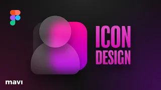 How to Design a Frosted Glass (Glassmorphic) User Icon in Figma (Full Process)