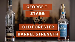 Can Old Fo Even Come Close? | BLIND COMPARISON George T Stagg vs Old Forester Barrel Strength REVIEW