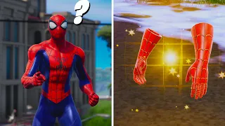 Fortnite Chapter 3 Spider-Man's Web Shooters Mythic Weapon Location Guide (Boss Spider Man?!!)