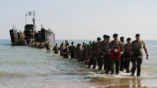 80 Jahre D-Day: Gedenkfeier in der Normandie hat begonnen