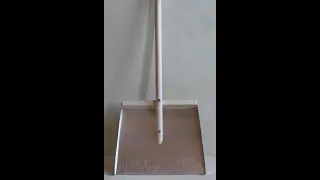 Снеговая лопата из подручных средств. Snow shovel from improvised tools