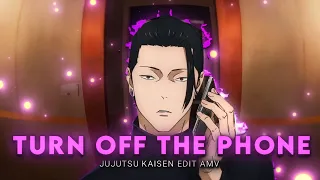"Gojo & Geto" Jujutsu Kaisen - Turn off the phone -  Alghit motion [Edit/Amv] !