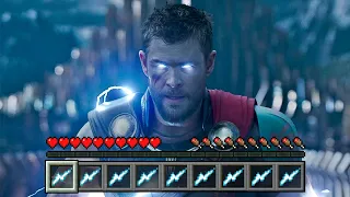 Thor RAGNAROK but it's MINECRAFT