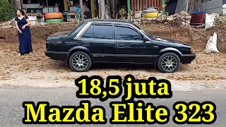 Tes tanjakan mazda elite 323