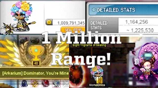 We hit 1 billion mesos and 1 mil range! MapleStory Reboot Progression Series Episode 6!