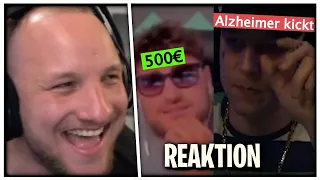 REAKTION auf "HABE DIESEM RENTNER 800€ DONATED" - Hungriger Hugo | ELoTRiX Highlights