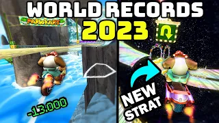 Reacting to EVERY 150cc Mario Kart Wii World Record in 2023!