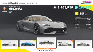 The Crew 2 2021 (July Update) | FULL CAR LIST | ALL CARS | ALL VEHICLES (Cars, Bikes, Planes, etc)