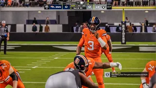 Madden 24 Gameplay - Las Vegas Raiders vs Denver Broncos