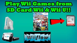 How to Play Downloaded Wii Games from SD Card! [Wii & Wiiu] (WiiFlow Tutorial 2023)