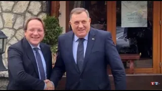 Dodik- Varhelji: RS za EU integracije, očekujemo kandidatski status za BiH 29.11.2022.