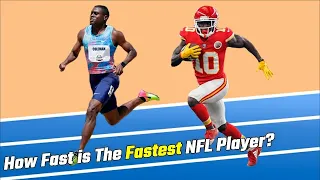 NFL Superstar Tyreek Hill vs Elite Sprinters |  To Race 100m Dash at The Olympics