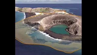 Today: The Spectacular Explosion of the Hunga-Tonga Volcano Creates a Huge Crater Hole on the Seabed