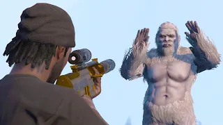 Hunting The YETI in GTA 5 Online!