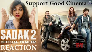 South Indian Reacting to Sadak 2 | Official Trailer | Sanjay | Pooja | Alia | Aditya | Mahesh Bhatt