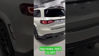 Mercedes AMG GLS63 with Winner widebody kit made of carbon fiber by LARTE Design