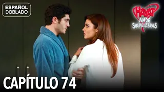 Hayat Amor Sin Palabras Capítulo 74 (Español Doblado)