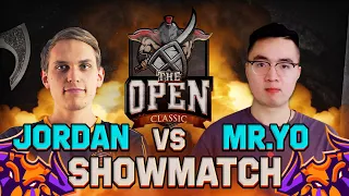 Mr Yo vs Jordan Showmatch for TOC - The Open Classic 35k tournament