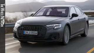 2022 Audi A8 60 TSFI quattro | Daytona Grey Matte | Driving, Interior, Exterior