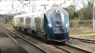 Epic Few hours at Acton Bridge 19/3/24 Bin Train Day also Rail Adventure HST  power cars