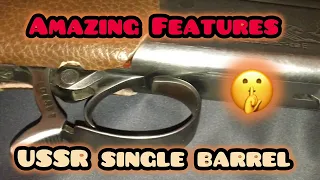 Russian Baikal single barrel shotgun old version review 😍