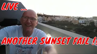 Englishman in Malta is live chit chat Hopefully some sunset //