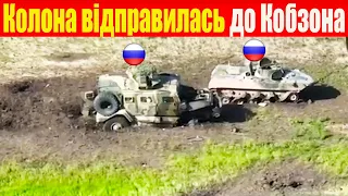 Від ЗСУ не втекти: Кадри разгрома колони, ураження танка Т-90М, втечі військ РФ у Білгородській обл.
