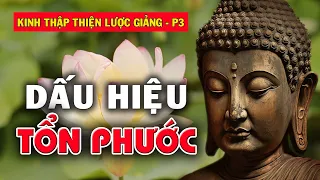 Dấu Hiệu Tổn Phước Khi Về Già | Kinh Thập Thiện Lược Giảng – phần 3