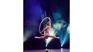 Orbita: Aerial Hoop Act by Danila Bim #danilabim #hairsuspension #aerialhoop #lyra