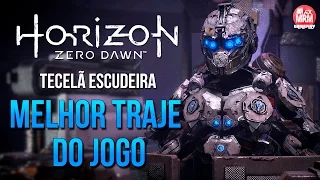 Horizon Zero Dawn - COMO PEGAR O MELHOR TRAJE DO JOGO / Tecelã Escudeira  ( Armadura Secreta )