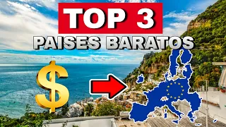 Top 3 MEJORES PAISES mas BARATOS para VIAJAR 2023 | EUROPA