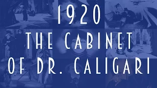 1920: How The Cabinet of Dr Caligari (1920) was the first psychological horror.