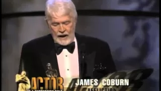 James Coburn Wins Supporting Actor: 1999 Oscars