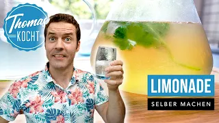 Limonade selber machen (Zitrone und Ingwer) / Thomas kocht