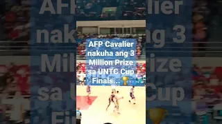 AFP Cavalier nakuha ang 3Million Prize sa UNTV Cup Finals...🏆