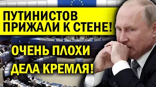 ПУТИНИСТОВ ЗАГНАЛИ В УГОЛ! ДЕЛА КРЕМЛЯ ПЛОХИ!