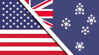 Flags in Style of Australia🇦🇺 | Flag Animation