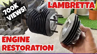 1963 Lambretta Engine Restoration - Timelapse