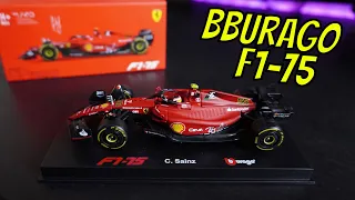 Bburago 1:43 F1 Diecast Review - 2022 Ferrari F1-75 - Carlos Sainz Jr.