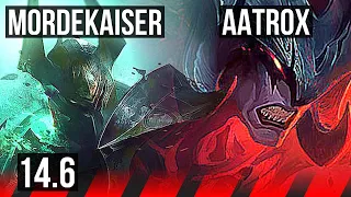 MORDEKAISER vs AATROX (TOP) | 7/1/10 | NA Master | 14.6