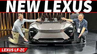 *HANDS ON* Lexus LF-ZC is a quantum leap for EV Design, Range, and Technology // Coming by 2026!