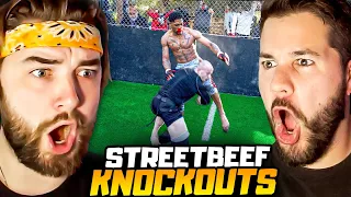 KingWoolz Reacts to STREETBEEFS BEST FIGHTS OF THE YEAR w/ Mike!! (INSANE)