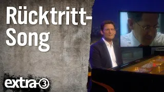 Ehring am Klavier: Rücktritt seems to be the hardest word | extra 3 | NDR