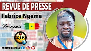 Revue de Presse en Français du mercredi 07 juin 2024 avec Fabrice Nguema