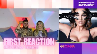 🇬🇪 Georgia | Nutsa Buzaladze - Firefighter - First Reaction - Eurovision 2024