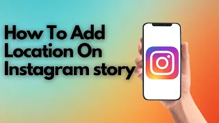How To Add Location On Stories On Instagram | Easy Tutorial