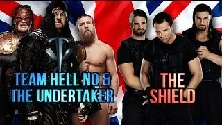 WWE RAW: Kane, Daniel Bryan & The Undertaker vs The Shield