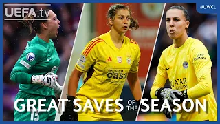 #UWCL Great Saves of the Season | Picaud, Pauels, Coll...