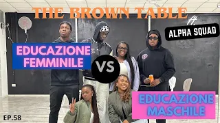 EDUCAZIONE MASCHILE VS EDUCAZIONE FEMMINILE