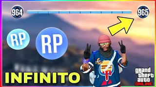 SAIU NOVO METODO DE RP INFINITO AFK  COMO CHEGAR NO  LEVEL 1000  NO GTAS 5 ONLINE